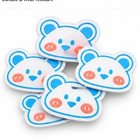 Écussons personnalisés en forme d'ours, badges à coudre pour vêtements, habits, accessoires et sacs