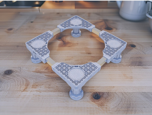 Meilleur prix – Pieds de réfrigérateur de salle de bain carrés en acier inoxydable, type à insertion par boulon Viet Tien CK TL, détachables, Vietnam - Product Image 4