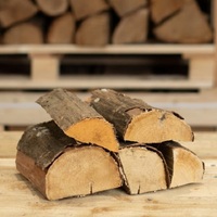 Bois de chauffage de qualité supérieure séché au four : chêne/frêne/hêtre/hamamélis/aulne/bois de bouleau/pin/épicéa