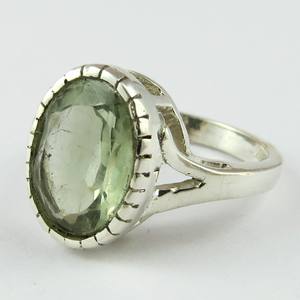 ¡Diseño suave! Anillos de plata de ley 925 con bisel de cuarzo ahumado marrón ovalado, diseño exclusivo, joyería de plata 925 - Product Image 3