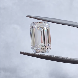 Emerald Cut Lab Grown Diamond DEF Color VVS VS Clarity CVD Loose Diamond <b>Step</b> Cut Rectangle Stone Wholesale price IGI Certified - Product Image 3