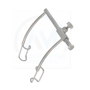 Écarteur chirurgical avec pince réglable pour opération chirurgicale, instrument manuel de classe I certifié CE - Product Image 1