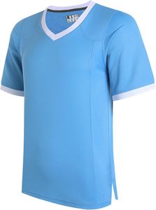 เสื้อเบสบอลแขนสั้นสีดำสำหรับผู้ชาย แห้งเร็ว ผลิตจากโพลีเอสเตอร์ เสื้อลำลองสำหรับฤดูร้อน สไตล์สปอร์ต - Product Image 4