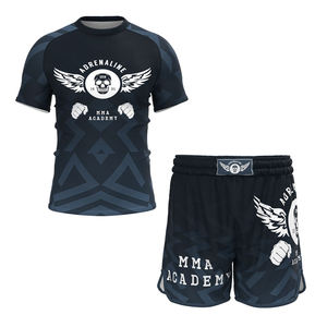 Wholesale Sublimation Workout Sports Judo <b>Compression</b> <b>Shorts</b> Rash Guard Jiu Jitsu Surfing 100% Cotton Oxford Fabric <b>Short</b> Men - Product Image 1