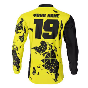Jersey de Motocross de Alta Calidad para Motocicleta Todoterreno, Camiseta Personalizada para Carreras de Dirt Bike, Jersey de Motocross Sublimado, Suministro OEM - Product Image 3