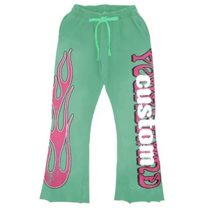 Survêtements d'hiver unisexes personnalisés coupés et cousus, épais, avec sweats à capuche, pantalons évasés, respirants, coupe-vent, imprimés en 3D - Product Image 2