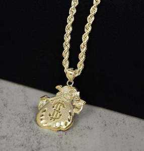 จี้รูปถุงเงินชุบเงิน Luxira Jewels สไตล์วินเทจ เครื่องประดับสำหรับทุกเพศ เหมาะเป็นของขวัญวันครบรอบ - Product Image 2