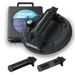 OTTOVAC เครื่องดูดสูญญากาศไฟฟ้าแบบพกพาสำหรับกระจก รับน้ำหนักได้ 220 ปอนด์ - Product Image 1