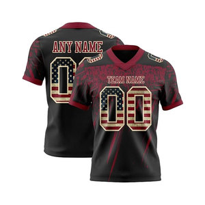 <b>Men</b> Women Youth Personalized Team Training Football Rugby Uniform Sports Fan Sublimation <b>Shirt</b> - Product Image 4