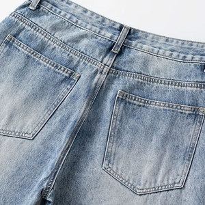 Pantalon ample moderne pour homme, coupe décontractée, jambe droite, style streetwear, mode quotidienne, vente en gros de vêtements - Product Image 6