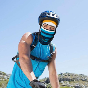Masque de moto, de cyclisme et de ski pour homme, entièrement imprimé par sublimation, protection solaire, balaclava à 1 trou, masque intégral pour adulte - Product Image 5