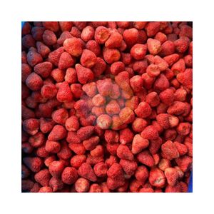 Fresas Liofilizadas en Oferta al Mejor Precio, Compatibles con OEM/ODM, Sabor Dulce, Fresas Enteras Crujientes, Snack de Fruta - Product Image 1