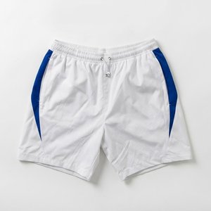 High Sales Custom Logo Blue White Men's Nylon <b>Wind</b> <b>Breaker</b> Sets Suits For Summer Vintage Classic Wear Highstreet Hoodies Shorts - Product Image 4