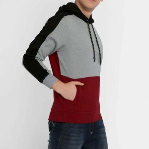 Nouveauté, sweat-shirts pour hommes de haute qualité, brodés, écologiques, couleur contrastée, best-sellers, en coton/polaire - Product Image 4