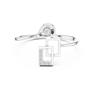 Anillo Clásico Minimalista de Oro Amarillo Sólido de 14k con Diamantes Cultivados en Laboratorio de Corte Redondo, Anillo de Boda Clásico, Regalo para Ella - Product Image 5