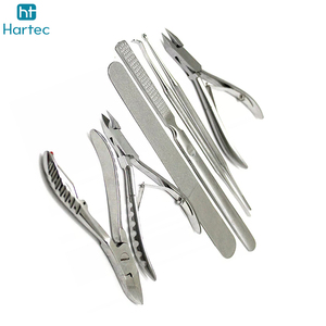 New Trendy <b>Nail</b> Nippers Podiatry Tools 7 Pieces <b>Set</b> <b>Nail</b> Nippers Foot Care Including Leather Case Podiatry Instruments <b>Sets</b> - Product Image 2