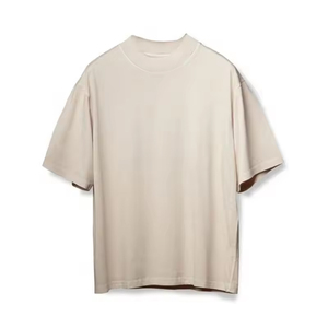 Custom Brand Front 100% <b>Polyester</b> Men's <b>T</b>-<b>Shirt</b> Oversized Boxy Short Sleeve Design Screen Breathable Heavy Weight Anti-Pilling - Product Image 1