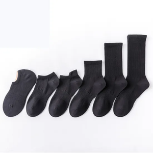 Winter Men's Casual Fashion Comfortable Anti-Bacterial Ankle <b>Socks</b> Breathable Spandex/Nylon Knitted Wholesale - Product Image 2