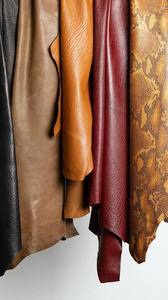 Cow Finished <b>Leather</b> Aniline Nappa Semi Aniline Natural Milled for Garments Furniture Home and Accessories High Quality - Product Image 6