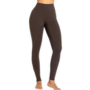 Leggings Deportivos 100% Algodón para Mujer, Pantalones de Yoga Sostenibles de Alta Calidad al por Mayor - Product Image 2