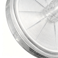 Filtro de Jeringa Estéril JET BIOFIL de 50 mm, Membrana PES de 0.22 um, Conector Barb de 1/4"-3/8", para Esterilización y Reducción de Carga Biológica