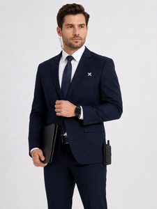Uniformes d'aviation personnalisés à manches longues pour pilotes et personnel de cabine |   Uniformes d'aviation OEM ODM |   Uniformes du personnel de sécurité aéroportuaire pour hommes - Product Image 3