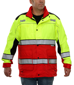 Chaqueta de Seguridad de Alta Visibilidad Resistente al Desgarro, Retardante de Llama, Reflectante y Protectora para la Industria del Petróleo, Gas y Minería - Product Image 6