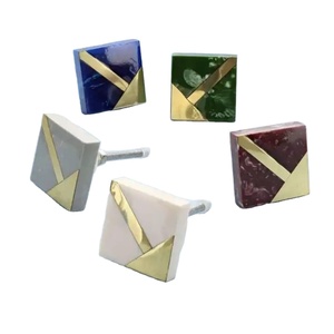 Tiradores de Lujo Hechos a Mano de Resina para Muebles Modernos, Armarios de Cocina, Cajones y Puertas, Herrajes Duraderos y Ecológicos - Product Image 1