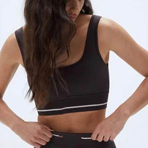 Conjunto Deportivo para Mujer, 2 Piezas, Top y Pantalones Cortos, Ropa Deportiva sin Costuras, Conjunto de Yoga 2024, Servicio de Logotipo Personalizado OEM - Product Image 2