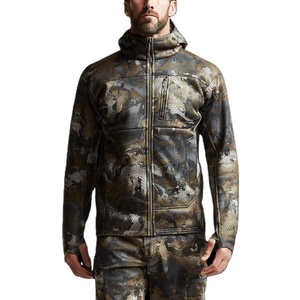 Professional Water Resistant Hunting <b>Jacket</b> Clothes | Quiet Fabric <b>Camo</b> Fleece Hunting <b>Jacket</b> - Product Image 4