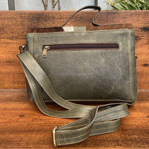 Bolsos cruzados de mano de piel de vaca a la moda personalizados al por mayor para mujer, bolsos de hombro de lujo de diseñador de piel hechos a mano - Product Image 5