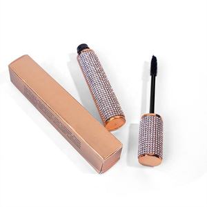 Mascara tube diamanté strassé, waterproof, allongeant et volumisant, noir, sans grumeaux, longue tenue, maquillage des yeux - Product Image 3