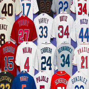 Maillot de baseball OEM 2026 personnalisé, couleur unie, broderie, vente en gros, conception gratuite, maillot de baseball sur mesure - Product Image 3