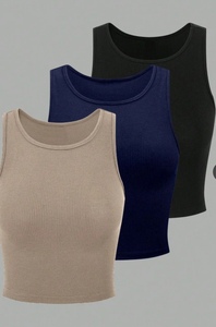 Vêtements Essentiels Quotidiens pour Adolescents – Style Estival Ajusté et Moulant, Parfait pour les Tenues Décontractées, Basiques Mais de Haute Qualité - Product Image 5