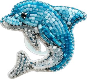 Wholesale Handmade Embroidered Beaded Brooch Luxury Dress Pin for Women Clothing Accessories At Cheap Price - Product Image 4