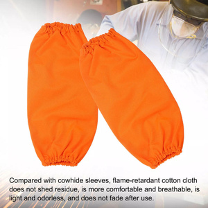 JNM SAFETY JNM-3542 Mangas de Soldadura de Poliéster FR Naranja de Alta Resistencia, ANSI/ISEA Nivel de Corte 2, Protección Resistente al Calor - Product Image 4