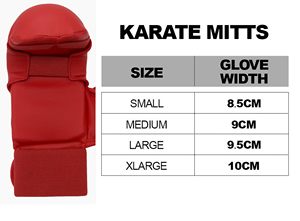 ถุงมือคาราเต้ที่ได้รับการรับรองจาก WKF ทำจากหนัง PU พร้อมซับใน PVC รูปทรงโค้งพิเศษ นุ่มสบาย เหมาะสำหรับทุกเพศ สีฟ้า สำหรับฝึกซ้อมมวย - Product Image 6