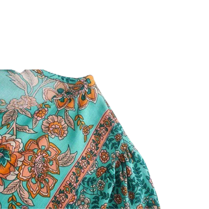 Vestido Mini Estampado para Mujer, Cintura Alta, Estilo Casual - Product Image 2