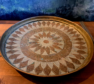 Vintage High Quality Arabic Rustic Round Charger <b>Plate</b> With Engraving Polish Finished For Kitchen Use And Decorative <b>Plate</b> - Product Image 5