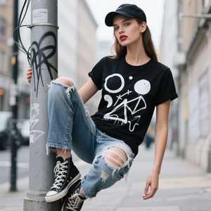 Camisetas de Primera Calidad 100% Algodón, Personaliza Tu Propio Diseño y Logotipo, Camisetas Extra Grandes con Impresión DTG para Hombre - Product Image 2