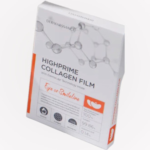 แผ่นมาส์กใต้ตาเกาหลี K-Beauty Dermarssance High Prime Collagen Film Eye Or Smile Line 5 ชิ้น ผลิตในเกาหลี - Product Image 6