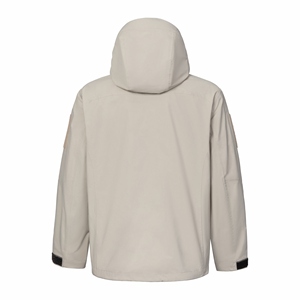 Chaqueta Cortavientos de Invierno para Hombre con Cremallera y Bolsillos, Impermeable y Resistente al Viento, Color Personalizable - Product Image 2