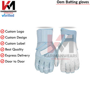 Guantes de Bateo de Béisbol Ligeros, Duraderos, de Cuero Transpirable, Cómodos para Entrenamiento y Práctica - Product Image 5