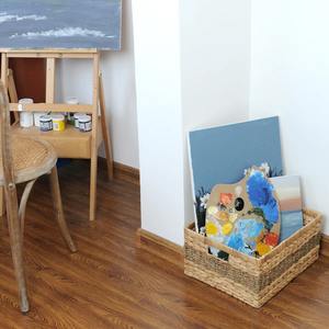 Cesta de Almacenamiento Tejida a Mano de Jacinto de Agua y Pasto Marino, Venta al por Mayor, Ecológica, Hecha en Vietnam - Product Image 3