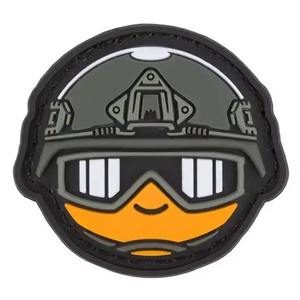 Patchs 3D en PVC personnalisés de haute qualité avec fixation auto-agrippante pour chapeaux et équipements, badges 3D en silicone gaufrés – Vente en gros - Product Image 3