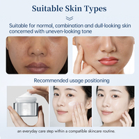Crema para el Cuidado de la Piel con Ceramida Idéntica a la de la Piel, para Iluminar, Hidratar, Reparar la Barrera Cutánea y Atenuar Manchas Oscuras