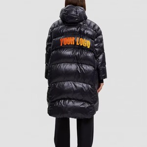 Nouvelle veste matelassée d'hiver pour femmes, tendance, chaude, à capuche, réversible, imperméable, tricotée - Product Image 3