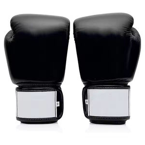 2026 Wholesale Trendy Boxing <b>Gloves</b> Breathable <b>Moisture</b> Wicking Hook Loop Closure Genuine Leather Unisex Sports <b>Gloves</b> - Product Image 5