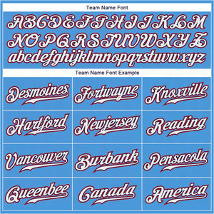 เสื้อเบสบอลแท้สีขาวลายเส้นสีชมพูกรมท่า แบบพรีเมียม เย็บอย่างดี ระบายอากาศได้ดี ชุดกีฬาสำหรับผู้ใหญ่และเยาวชน - Product Image 6