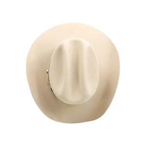 Sombrero de Vaquero a Rayas de Lana Beige, Unisex, Casual, de Ala Ancha, para Primavera/Verano, Playa, 56-58CM, 2026 - Product Image 2